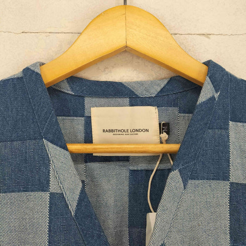 RABBITHOLE LONDON パッチワークデニムベスト import メンズ M