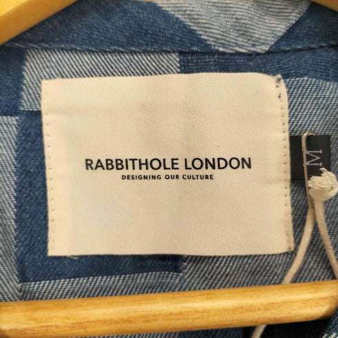 RABBITHOLE LONDON パッチワークデニムベスト import メンズ M