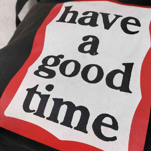 ハブアグッドタイム HAVE A GOOD TIME ロゴプリント 2WAYトートバック メンズ