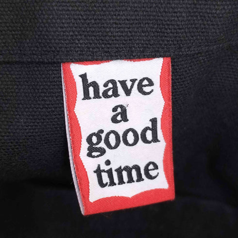 ハブアグッドタイム HAVE A GOOD TIME ロゴプリント 2WAYトートバック メンズ