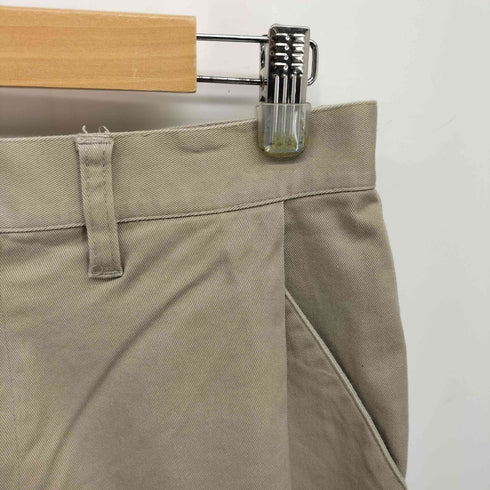 ランバンオンブルー LANVIN en Bleu ワンタック テーパードパンツ レディース 46