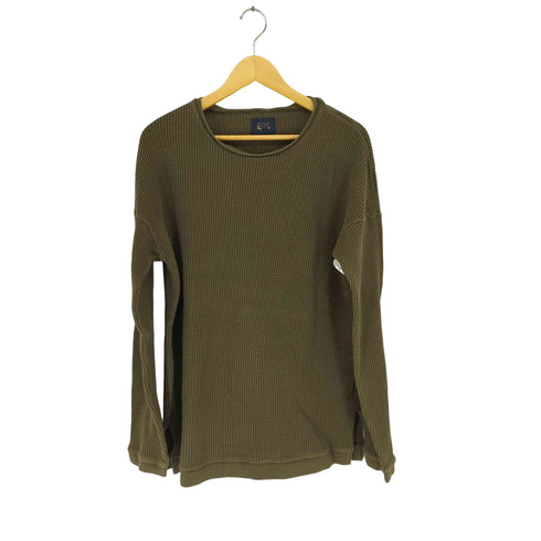 ON O FF by TTAGGG サイドスリットサーマルカットソー import メンズ M