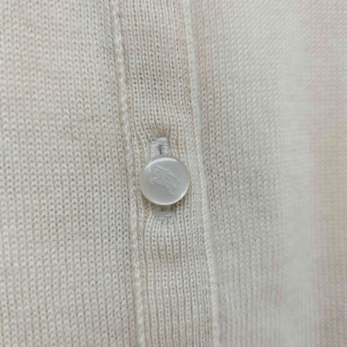 バーバリーブルーレーベル BURBERRY BLUE LABEL 刺繍 ウールカーディガン レディース 38