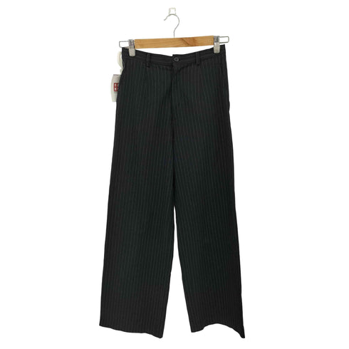 bips 90-00s ハイウエスト ワイド ストライプ スラックスパンツ レディース M