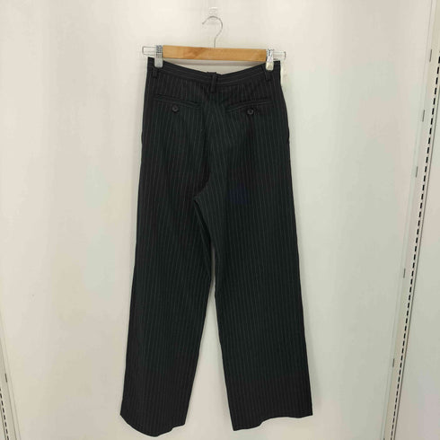 bips 90-00s ハイウエスト ワイド ストライプ スラックスパンツ レディース M