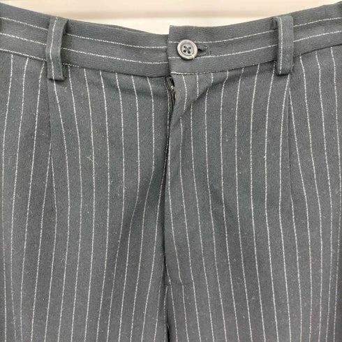 bips 90-00s ハイウエスト ワイド ストライプ スラックスパンツ レディース M