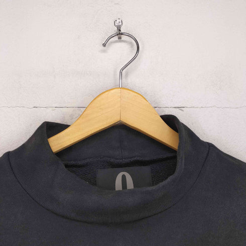 ON O FF by TTAGGG } ウォッシュ加工モックネックスウェット import メンズ L