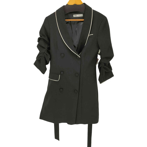ザラ ZARA ベルベットスリットワンピース レディース import:XS