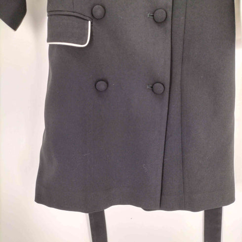 ザラ ZARA ベルベットスリットワンピース レディース import:XS
