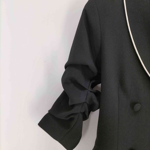ザラ ZARA ベルベットスリットワンピース レディース import:XS
