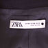 ザラ ZARA ベルベットスリットワンピース レディース import:XS