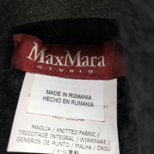 マックスマーラステュディオ MAX MARA STUDIO タートルネック シャギーニット レディース S
