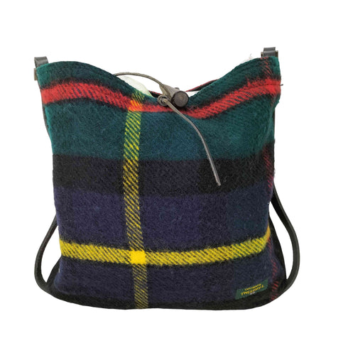 ツイードミル TWEEDMILL michel beaudouin レザーコンビ ショルダーバッグ レディース