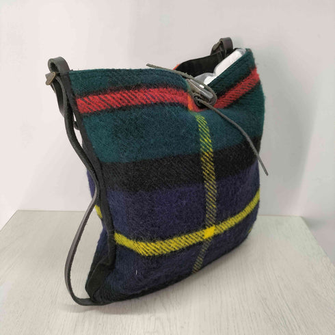 ツイードミル TWEEDMILL michel beaudouin レザーコンビ ショルダーバッグ レディース