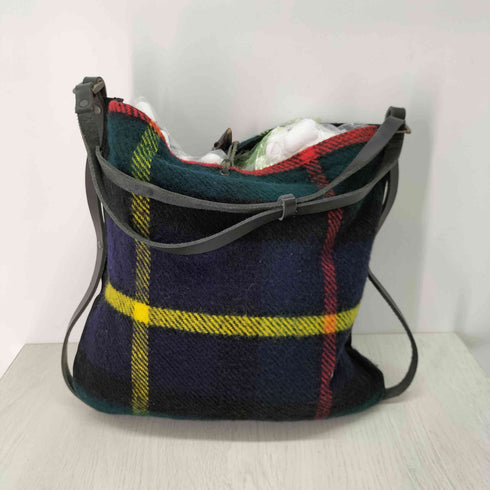 ツイードミル TWEEDMILL michel beaudouin レザーコンビ ショルダーバッグ レディース