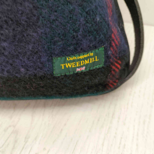 ツイードミル TWEEDMILL michel beaudouin レザーコンビ ショルダーバッグ レディース