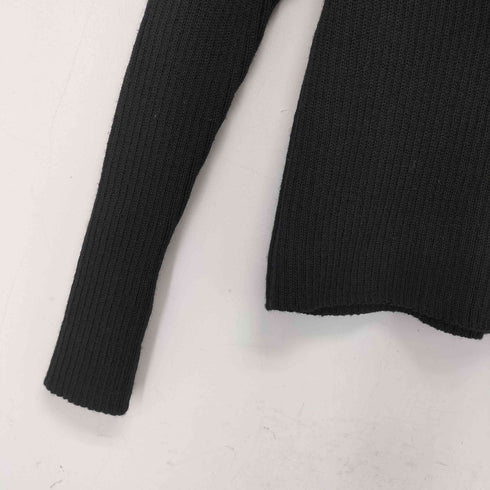 プレッジ Pledge Y2K ラグランジップ クルーネックウールニット メンズ 46