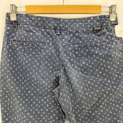 パタゴニア patagonia オーガニックコットン 総柄パンツ レディース 0