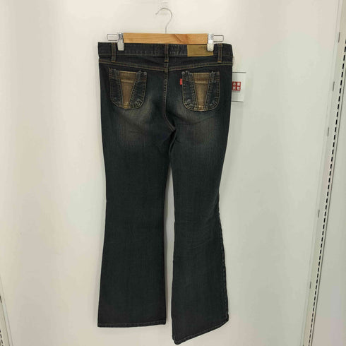 T.S.J JEANS 切替 デニムフレアパンツ Y2K レディース 29