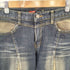 T.S.J JEANS 切替 デニムフレアパンツ Y2K レディース 29
