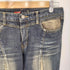 T.S.J JEANS 切替 デニムフレアパンツ Y2K レディース 29