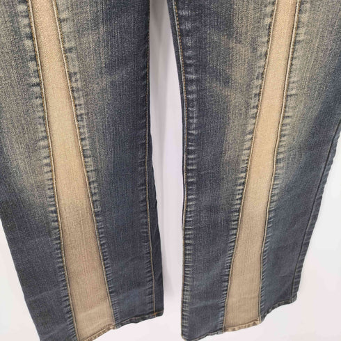 T.S.J JEANS 切替 デニムフレアパンツ Y2K レディース 29