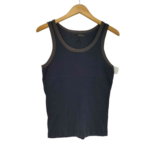 ロエン Roen Y2K バックドクロ刺繍 タンクトップ メンズ JPN:46