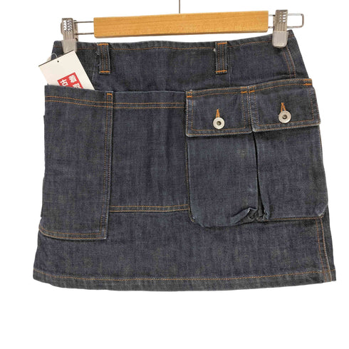 ディーアンドジードルチェアンドガッバーナ D&G DOLCE&GABBANA マルチポケット デニムスカート レディース 24/38