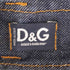 ディーアンドジードルチェアンドガッバーナ D&G DOLCE&GABBANA マルチポケット デニムスカート レディース 24/38