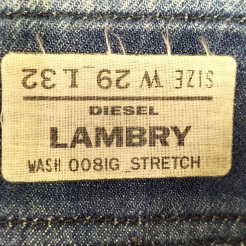 ディーゼル DIESEL LAMBRY ブーツカットデニムパンツ レディース 29X32
