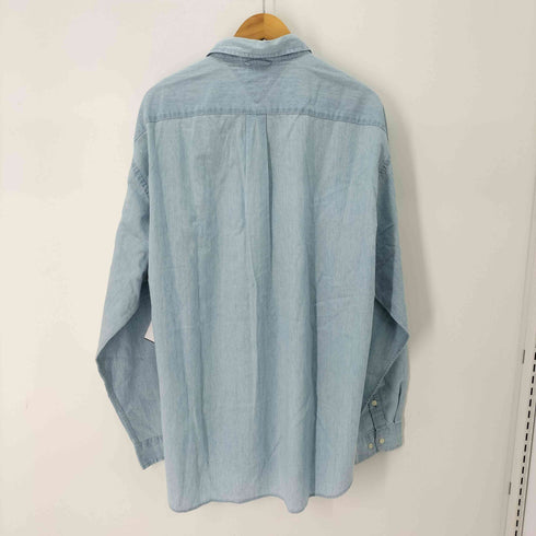 トミーヒルフィガー TOMMY HILFIGER ボタンダウン デニムシャツ メンズ import:XL