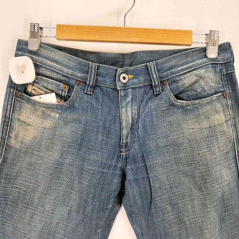 ディーゼル DIESEL 加工 ブーツカットデニムパンツ レディース 29