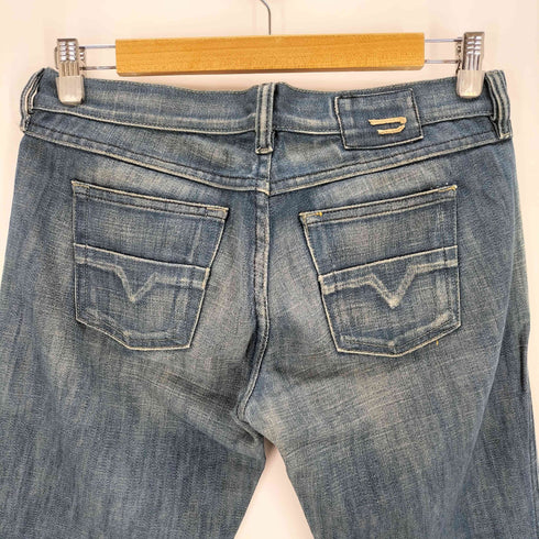 ディーゼル DIESEL 加工 ブーツカットデニムパンツ レディース 29