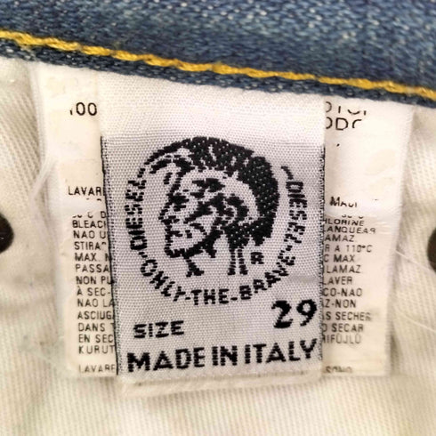 ディーゼル DIESEL 加工 ブーツカットデニムパンツ レディース 29