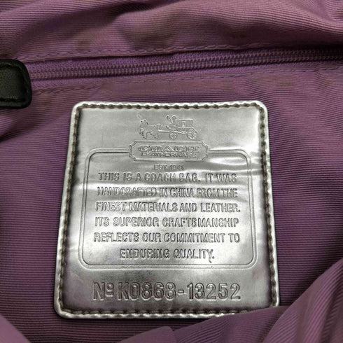コーチ COACH 2WAY シグネチャー ショルダーバッグ レディース