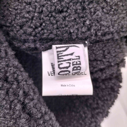 VELOCITY LABEL Retro Shearling Jacket B-3 フェイクムートン ボマージャケット メンズ