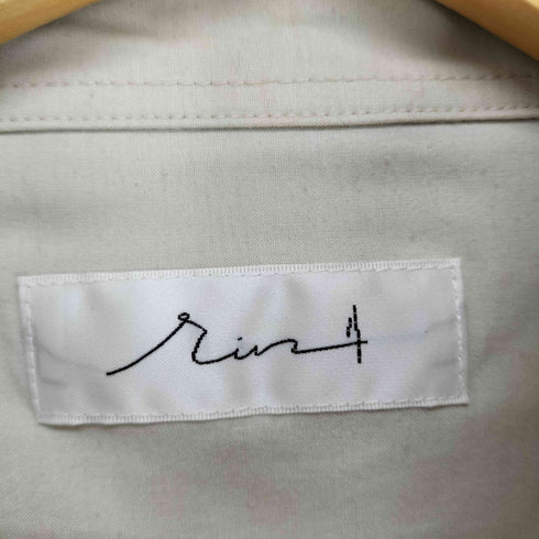 RIN BY TTAGGG サイドスリット比翼2ポケットシャツ import メンズ L