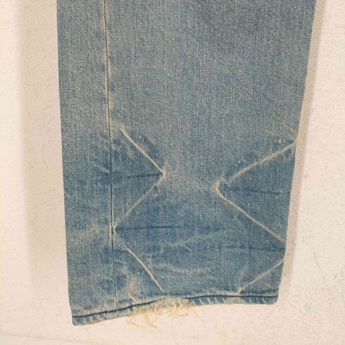 ON O FF by TTAGGG ボタンフライダメージデニムパンツ import メンズ L