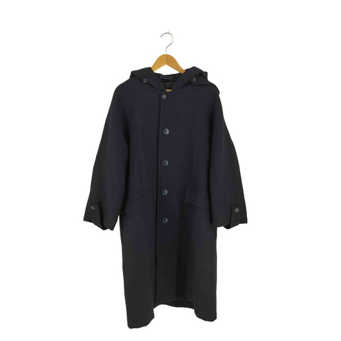 コムサデモードメン COMME CA DU MODE MEN 90S フード付き ナイロン混 ウールロングコート メンズ