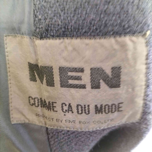 コムサデモードメン COMME CA DU MODE MEN 90S フード付き ナイロン混 ウールロングコート メンズ