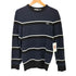 ラコステ LACOSTE フランス製 ワンポイント L/S ボーダーニット メンズ import:XS