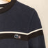 ラコステ LACOSTE フランス製 ワンポイント L/S ボーダーニット メンズ import:XS