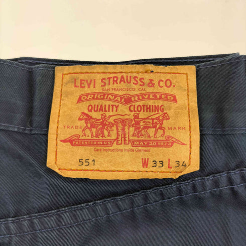リーバイス Levis 00S 551 ボタン裏T27 ボタンフライ チノパンツ メンズ 33×34