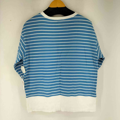 ラコステ LACOSTE ボートネックボーダーTシャツ レディース 36