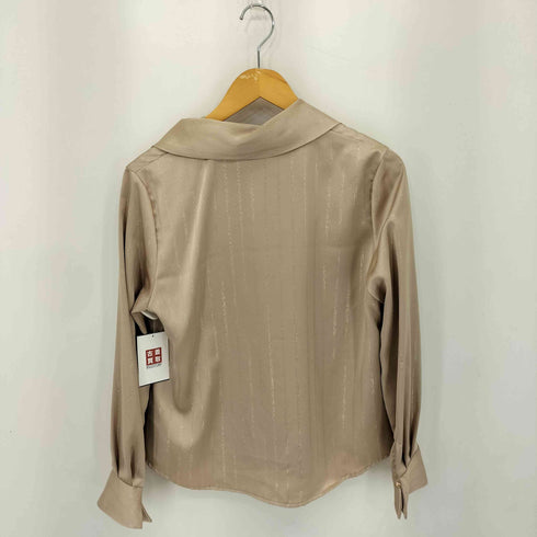 ザラ ZARA メタリック糸アップリケブラウス レディース import:S