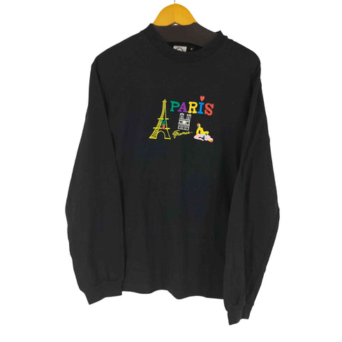 カルネボレンテ Carne Bollente フロント刺繍 L/S Tシャツ メンズ import:S