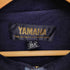 ヤマハ yamaha 90S MICRO TEX 企業ロゴ 裏地フリース レザー切替 2WAY ナイロン ジャケット メンズ JPN:L