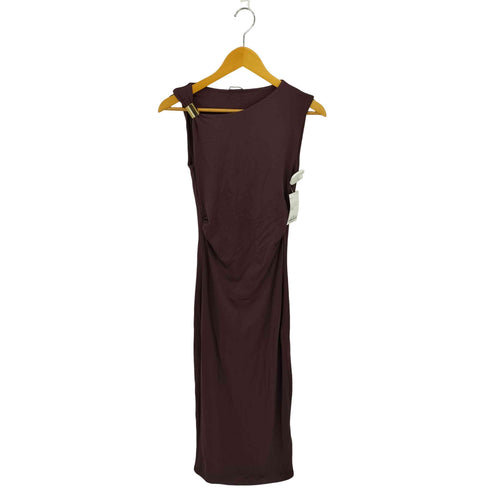 ザラ ZARA メタルディテール ノースリーブワンピース レディース import:M