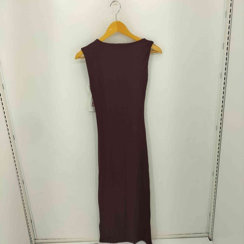 ザラ ZARA メタルディテール ノースリーブワンピース レディース import:M