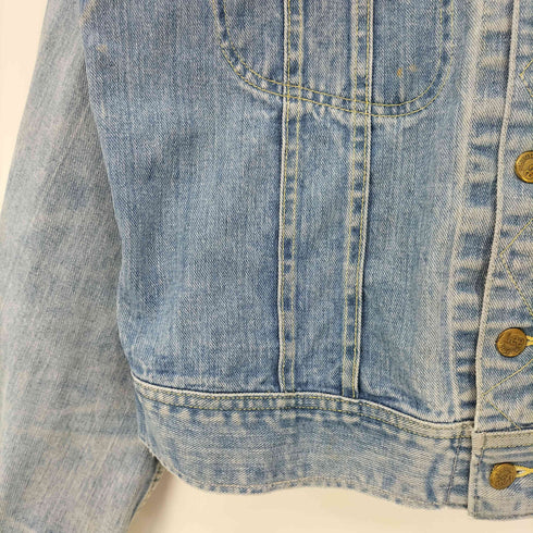 リー Lee 70s USA製 黒タグ PATD 153438 ユニオンチケット デニム トラッカージャケット メンズ